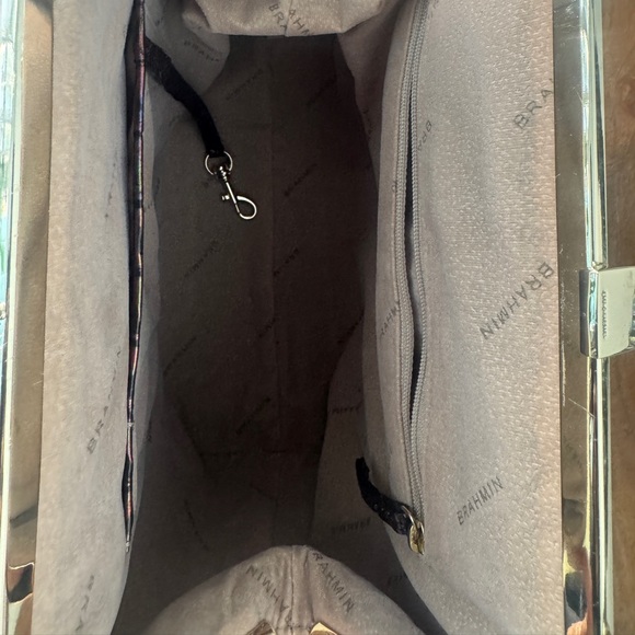 Brahmin Black Pearl Ombre Melbourne Bag - Picture 4 of 6